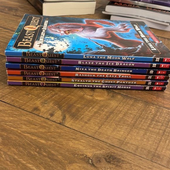 Beast Quest -Amulet of Avantia novels set of 6 - Picture 3 of 3